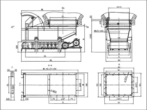 扇形閥門帶式（甲帶）給料機(jī)的承載能力較強(qiáng)、噪音低、整機(jī)使用壽命長